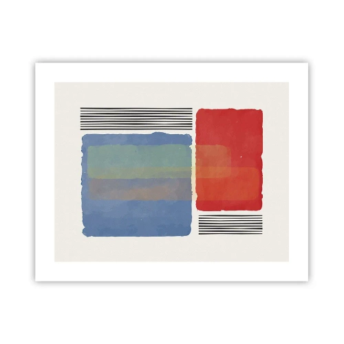 Poster - Spiritul și litera geometriei - 50x40 cm