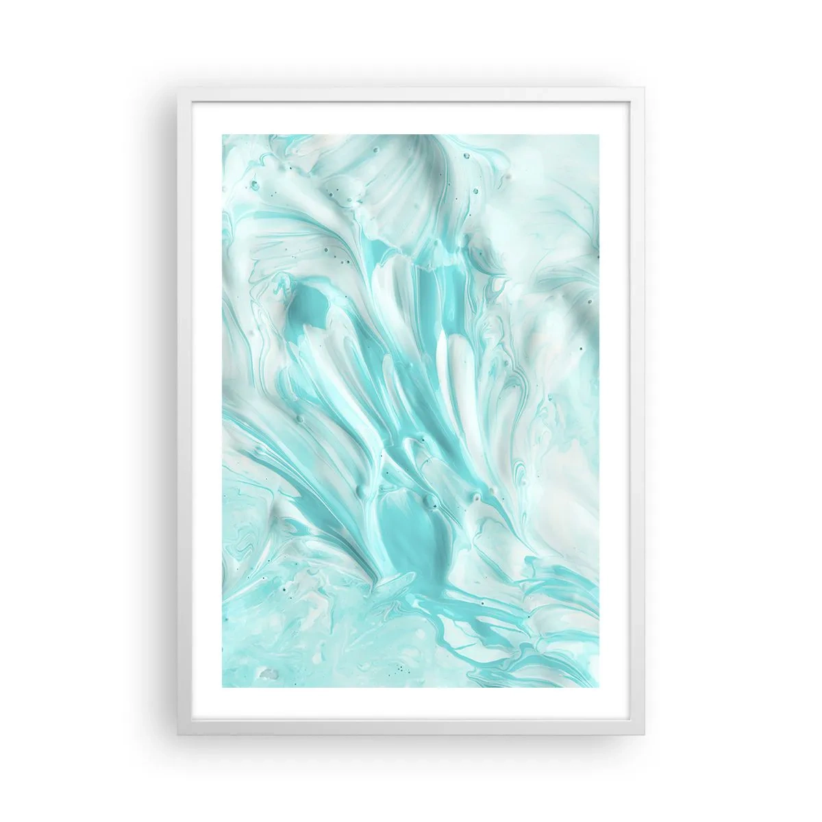 Poster în ramă albă - Împreună pentru totdeauna - 50x70 cm