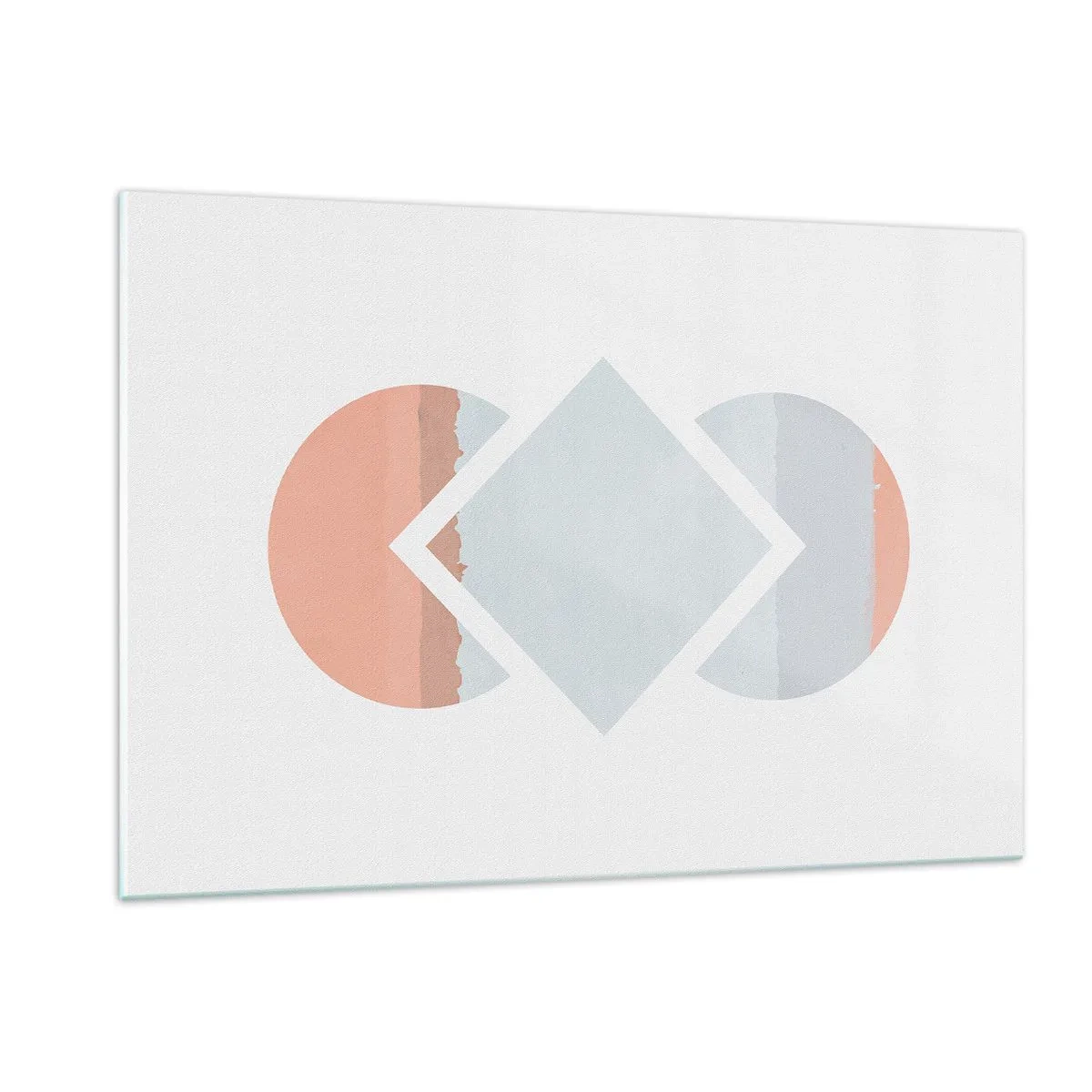 Tablou pe sticlă - Situația este clară - 120x80 cm