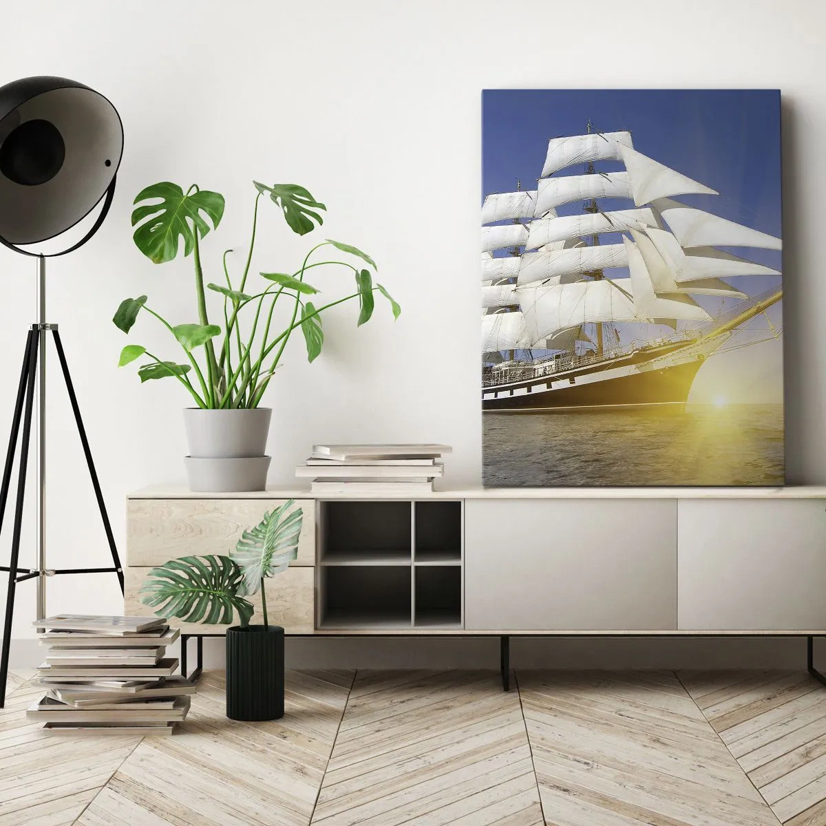 Tablou pe pânză - Timpul lor nu trece niciodată - 45x80 cm