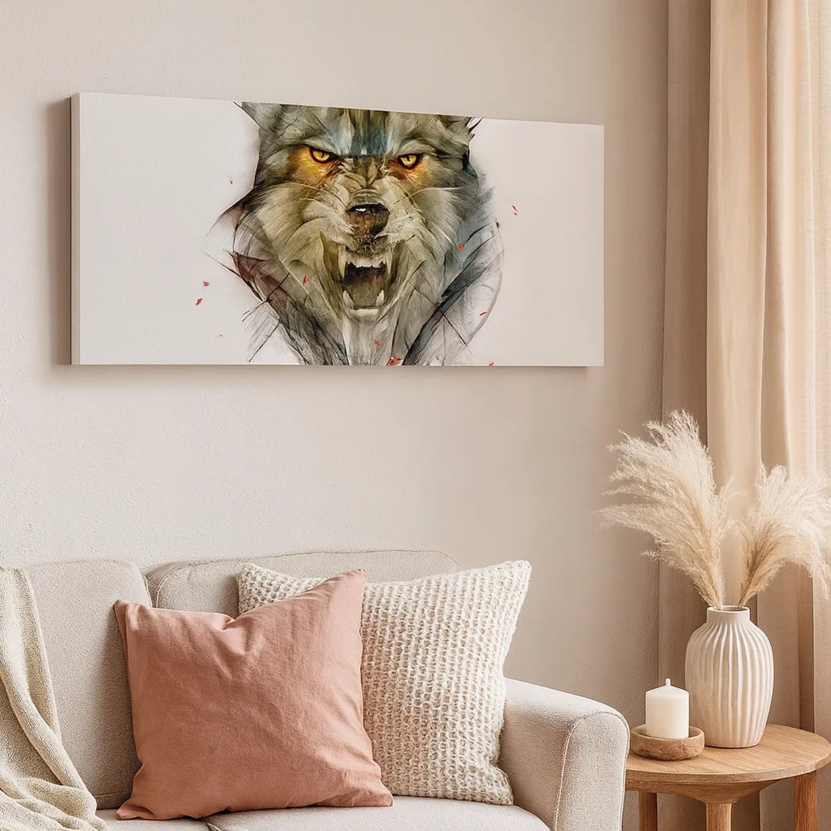 Tablou pe pânză - Nici un pas! - 30x30 cm