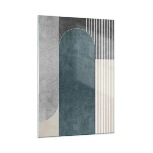 Tablou pe sticlă - Compoziție de nivel - 50x70 cm