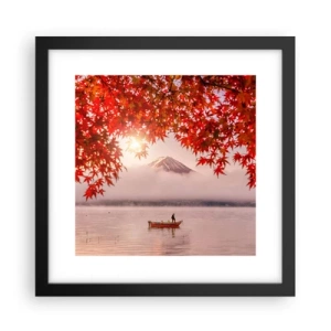 Poster în ramă neagră - În stil japonez - 30x30 cm