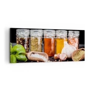 Tablou pe pânză - Pentru a da un gust vieții - 100x40 cm