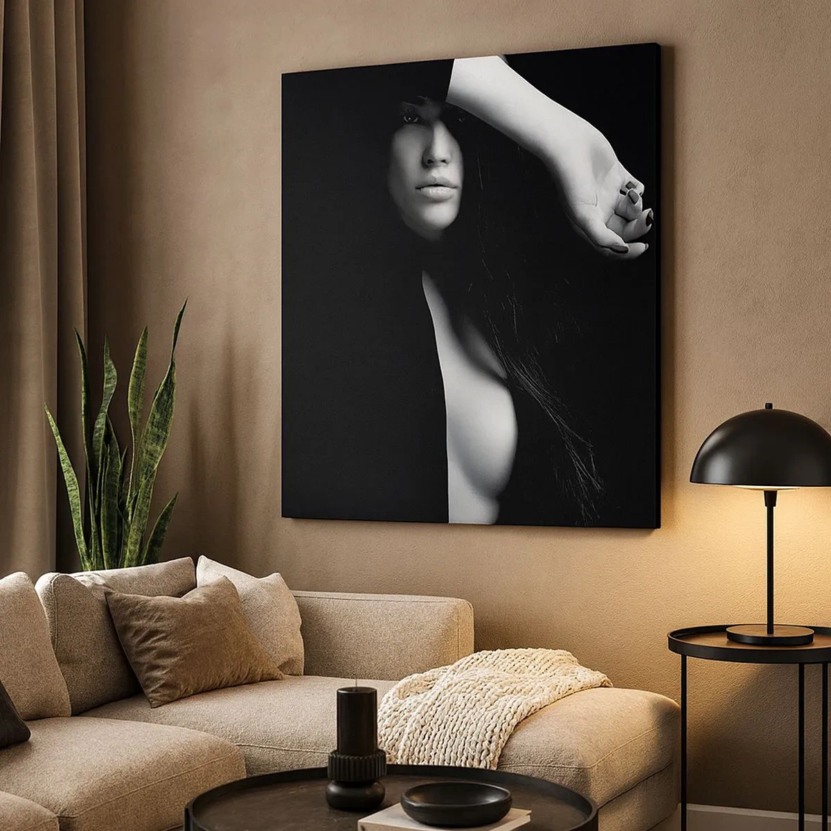 Tablou pe pânză - Școala de seducție - 30x30 cm