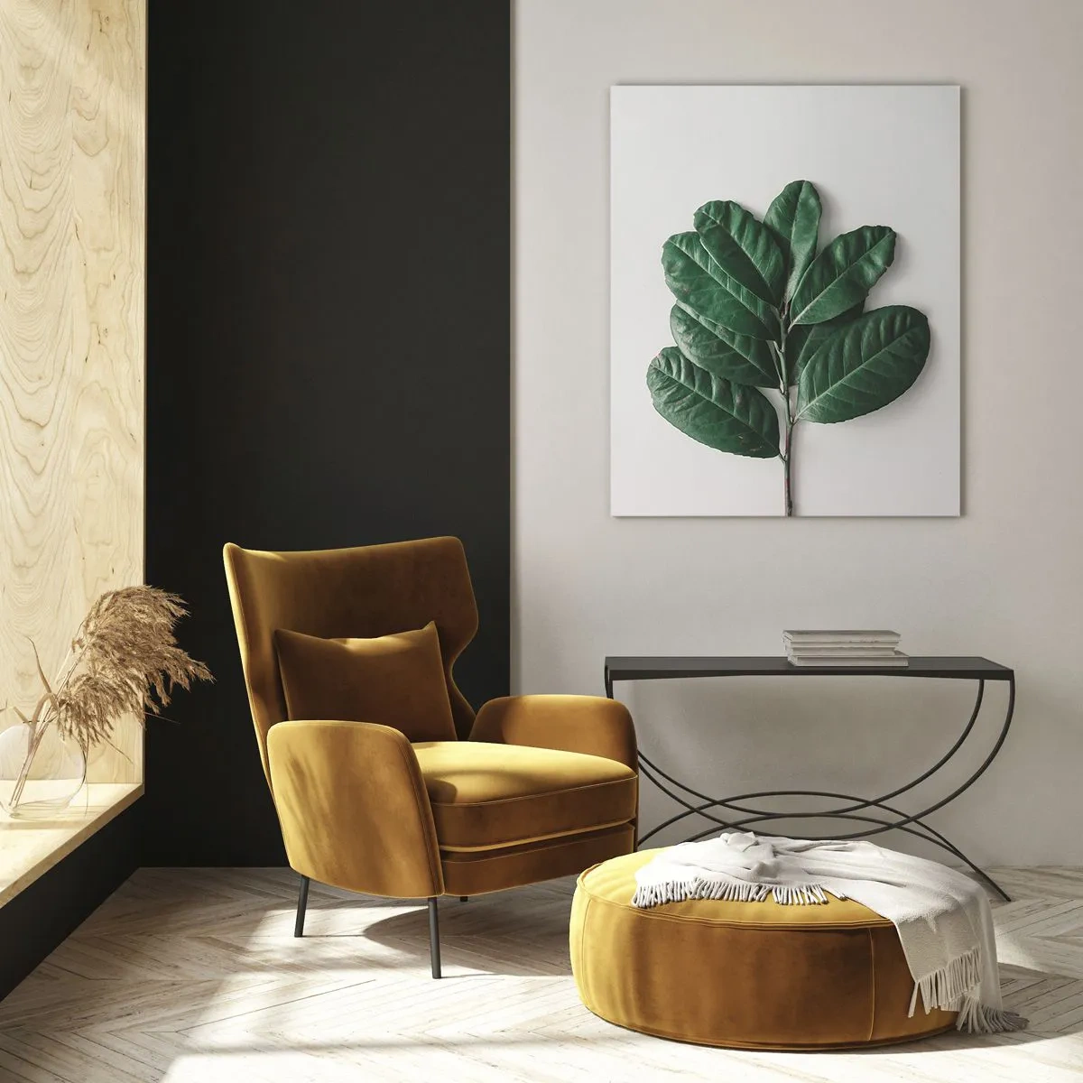 Tablou pe sticlă - Desenul naturii însăși - 80x120 cm