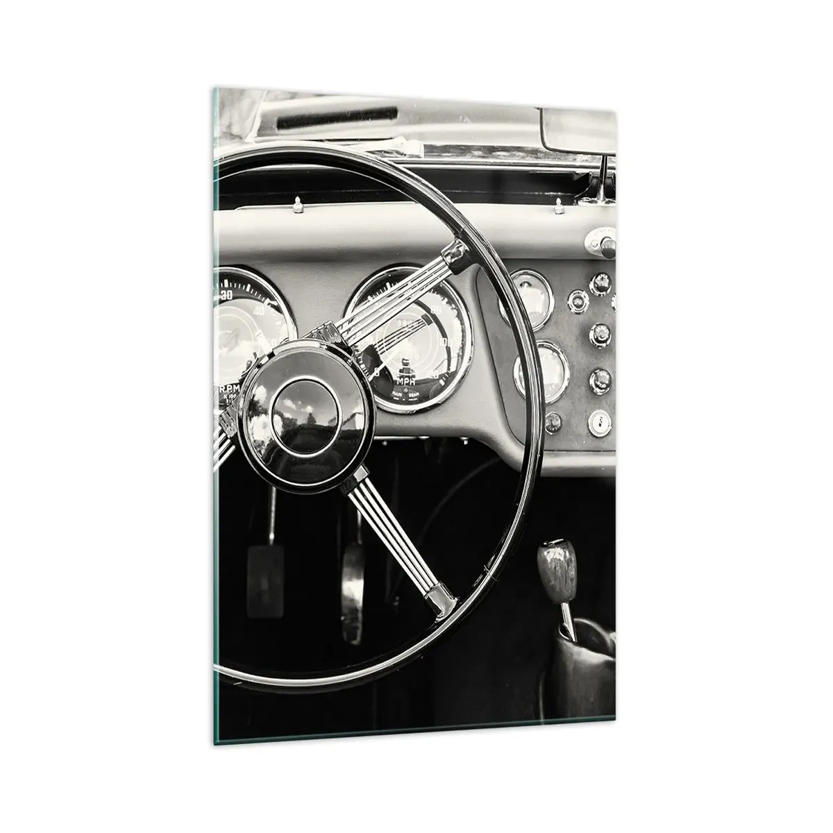 Tablou pe sticlă - Visul unui colecționar - 80x120 cm