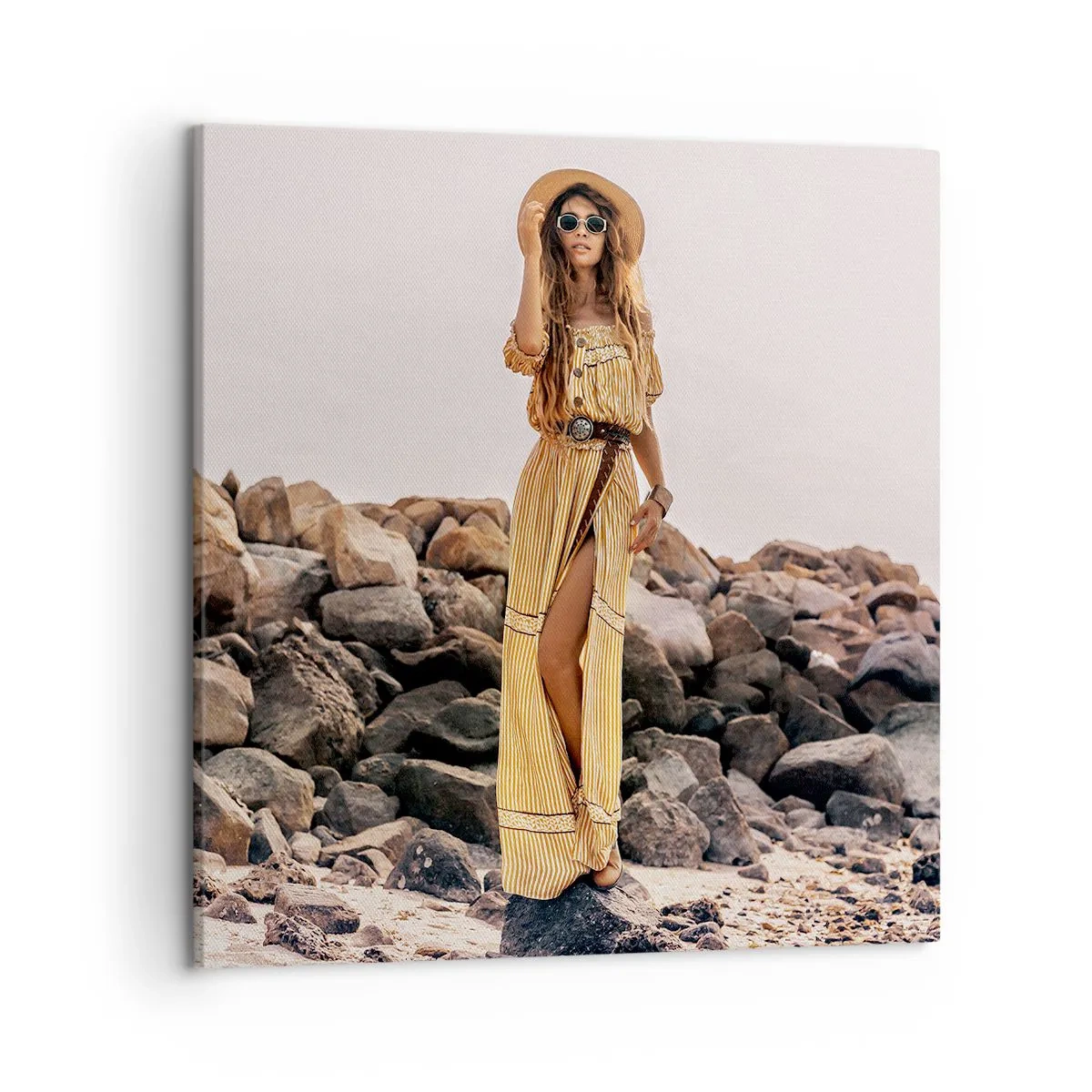 Tablou pe pânză - Magia pietrelor - 50x50 cm