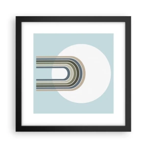 Poster în ramă neagră - Atracție irezistibilă - 30x30 cm
