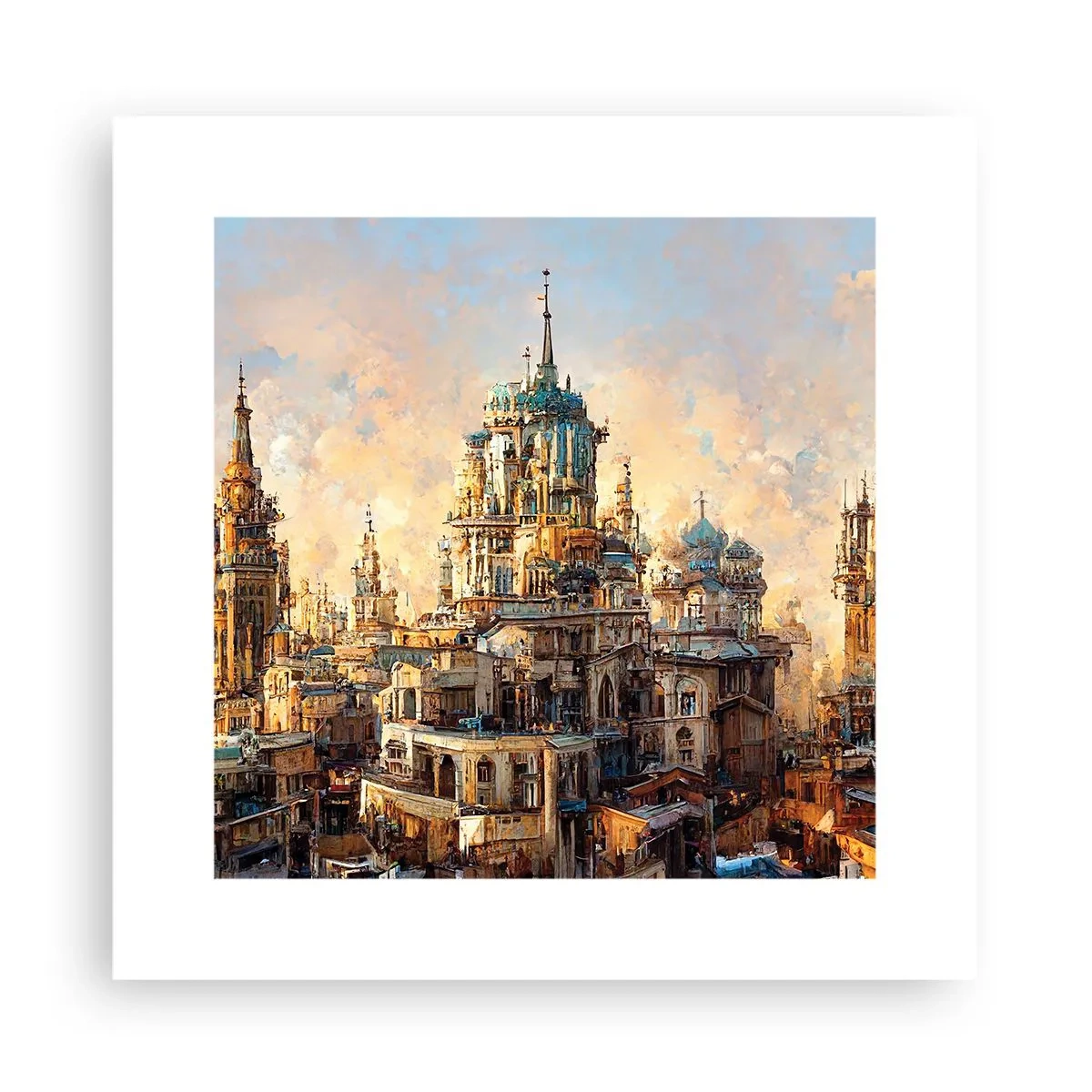 Poster - Orașul tuturor orașelor - 30x30 cm