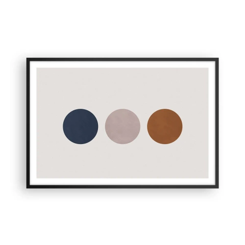 Poster în ramă neagră - Simbol de excelență - 91x61 cm