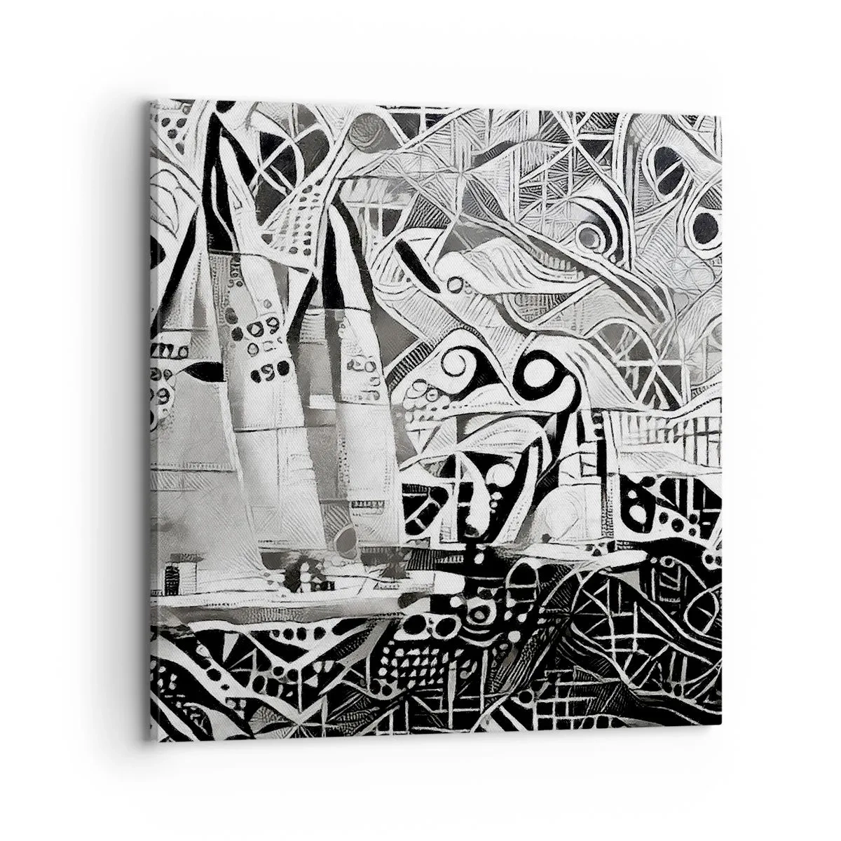 Tablou pe pânză - Între valuri - 70x70 cm