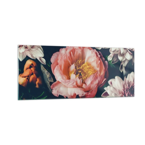 Tablou pe sticlă - Cu splendoare barocă - 100x40 cm