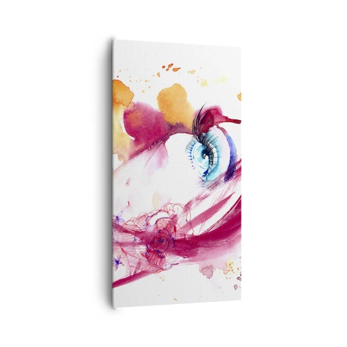 Tablou pe pânză - În apropiere, lumea înflorește - 65x120 cm