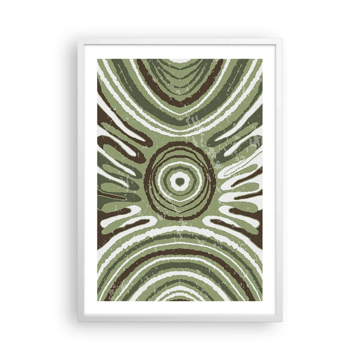 Poster în ramă albă - Explozie de emoții - 50x70 cm