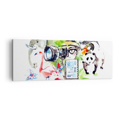 Tablou pe pânză - Prin obiectivul unui călător - 140x50 cm