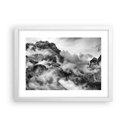 Poster în ramă albă - Frumoase și crude - 40x30 cm