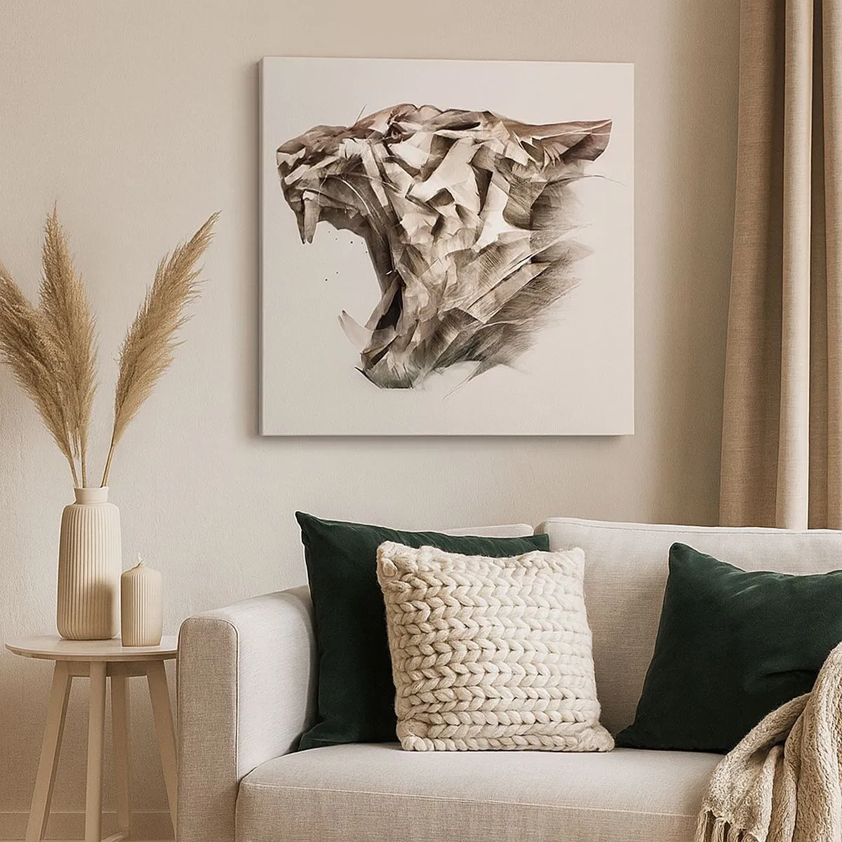 Tablou pe pânză - Știți deja cine este la conducere - 30x30 cm