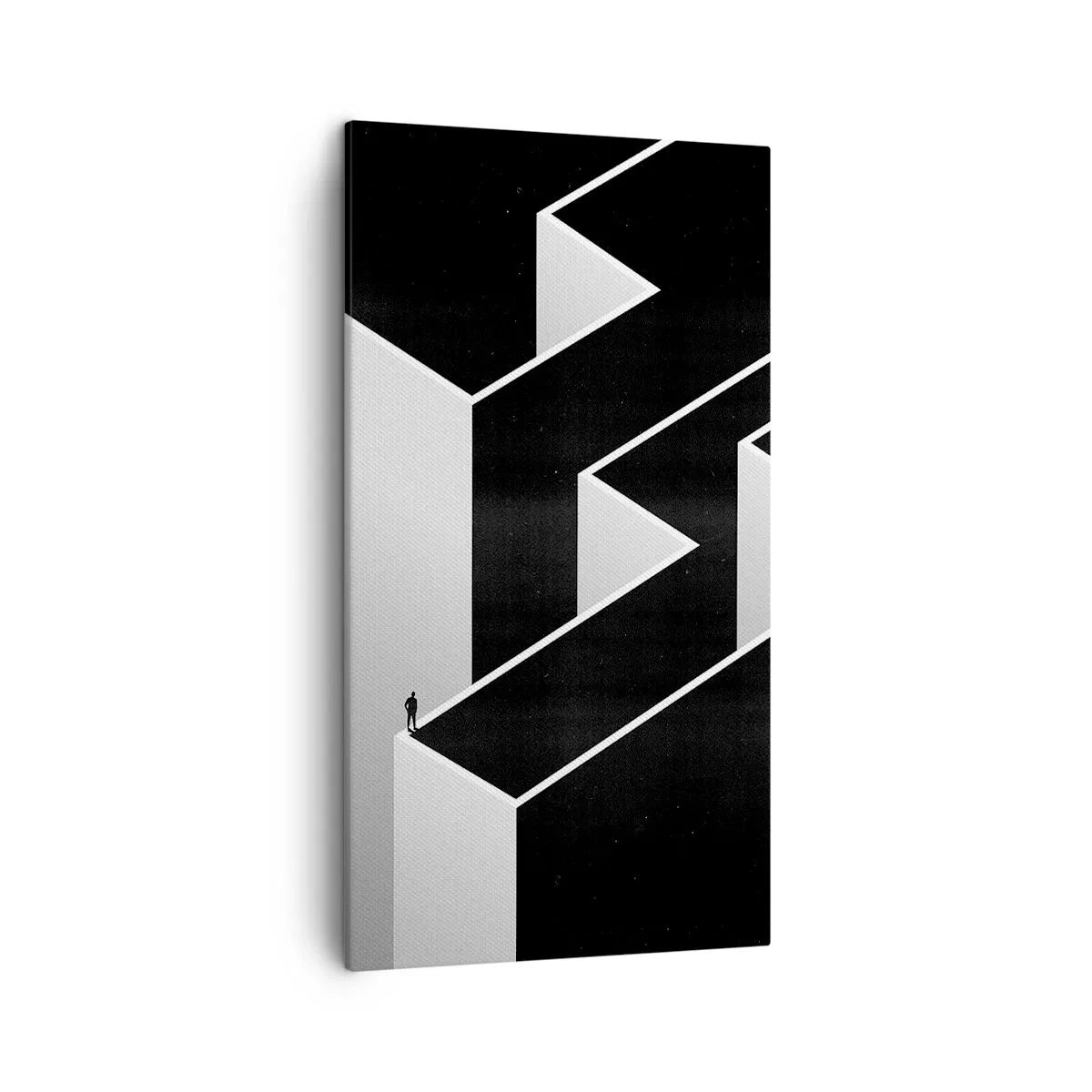 Tablou pe pânză - Singurătate la vârf - 45x80 cm