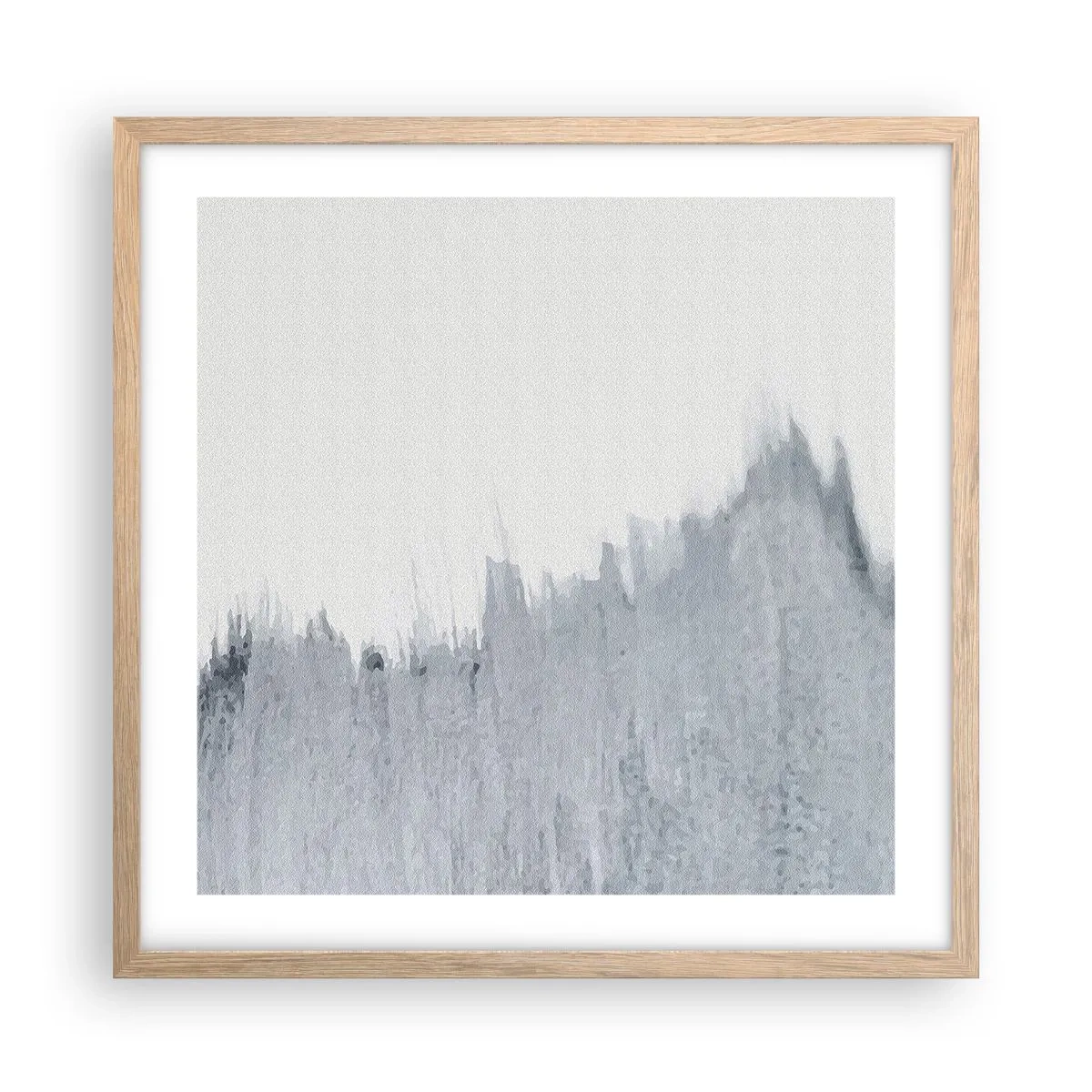 Poster în ramă de stejar deschis - Înregistrare secretă - 50x50 cm