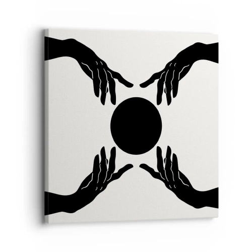Tablou pe pânză - Semnul secret - 30x30 cm