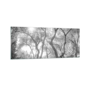 Tablou pe sticlă - Într-o livadă de măslini - 100x40 cm