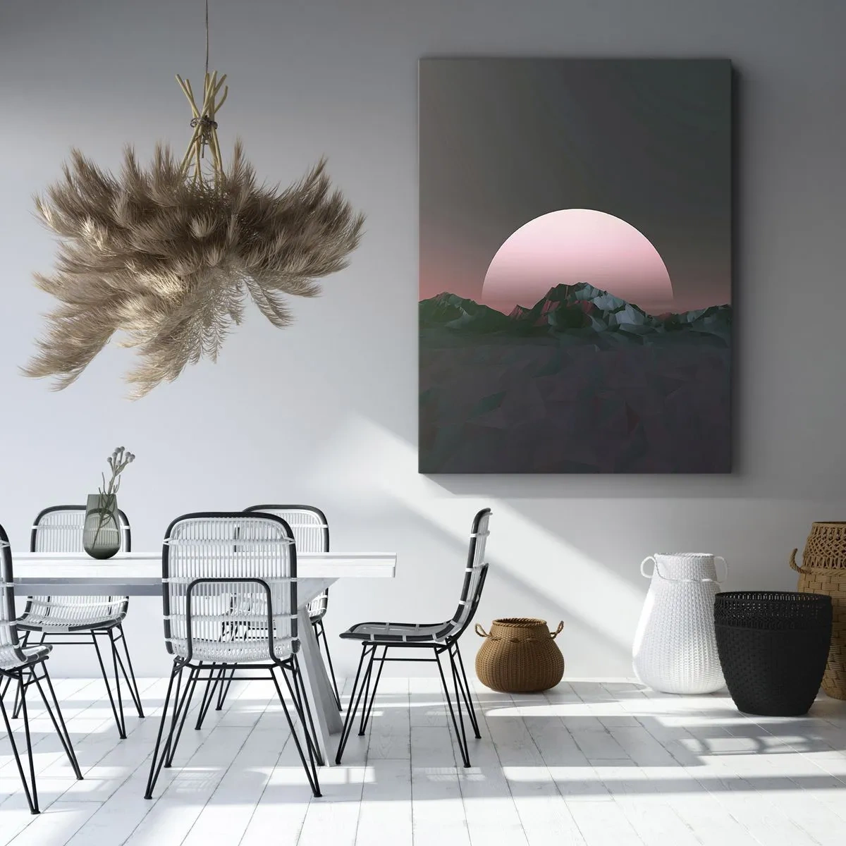 Tablou pe pânză - Într-o galaxie învecinată - 50x70 cm