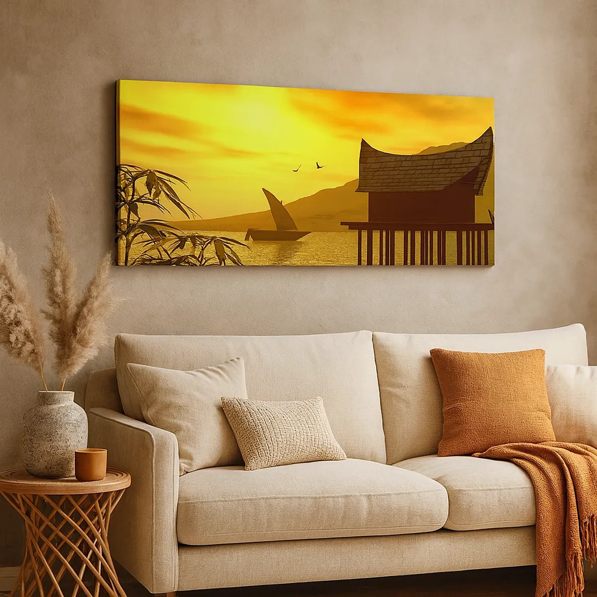 Tablou pe pânză - Pacea dorită - 30x30 cm