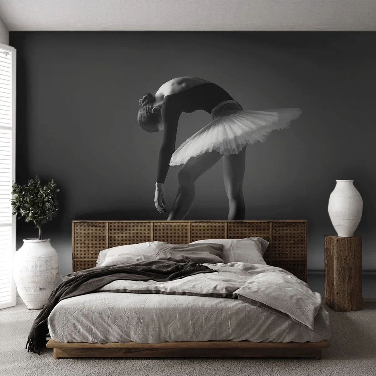 Tapet Premium Sand - Bella balerina - Balerină, Balet, Dans - 100x70 cm