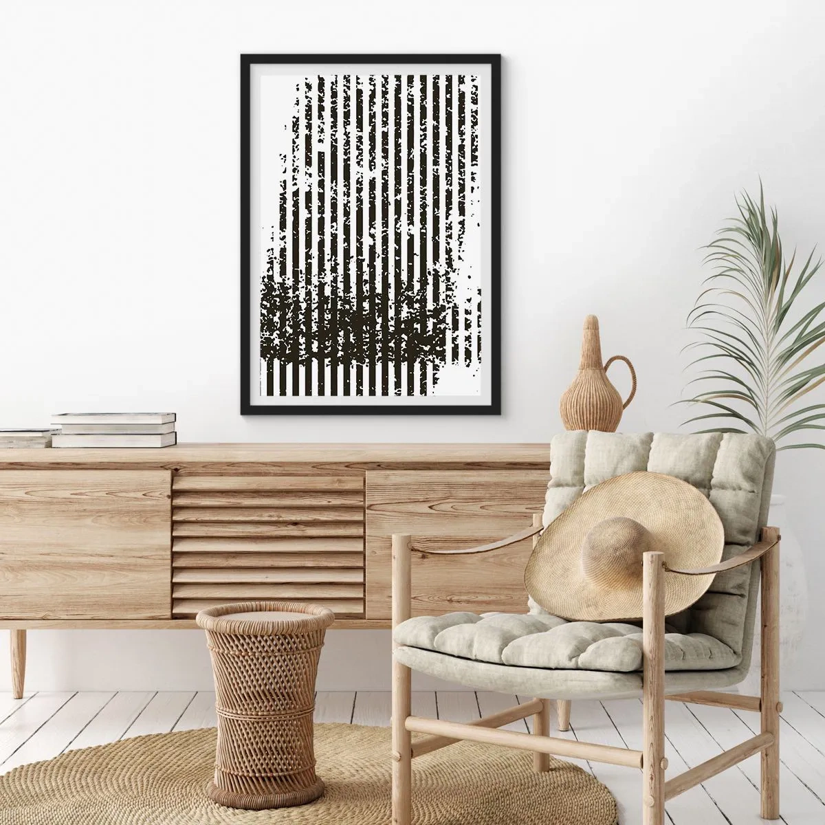 Poster în ramă neagră - Ritm și zgomot - 61x91 cm
