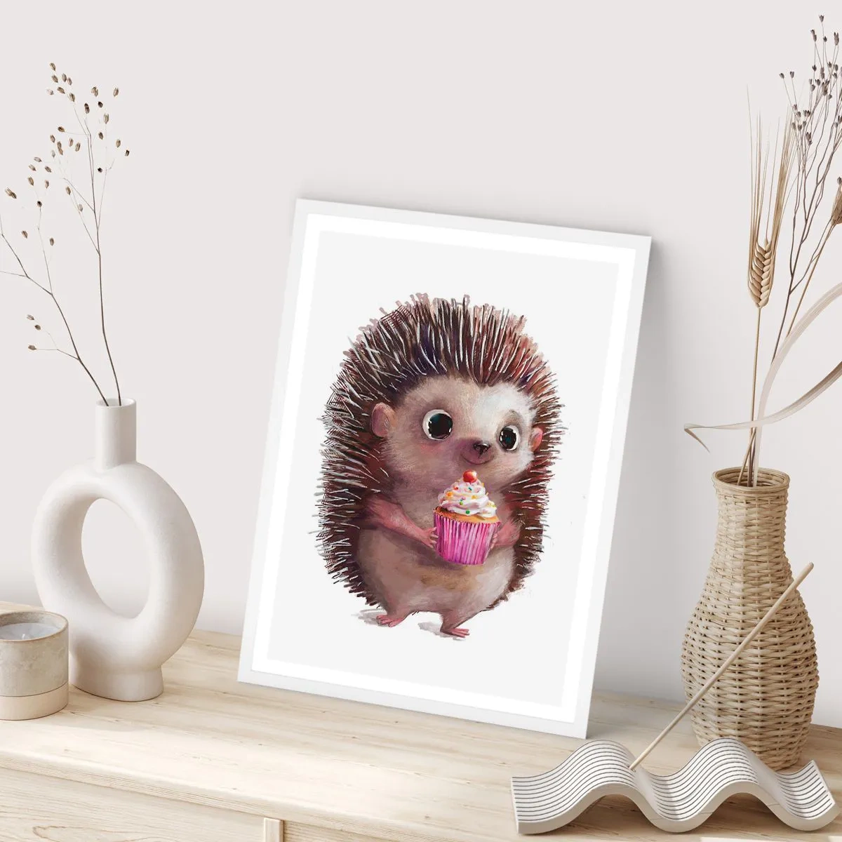 Poster în ramă albă - Fiecare zi este o sărbătoare - 50x70 cm