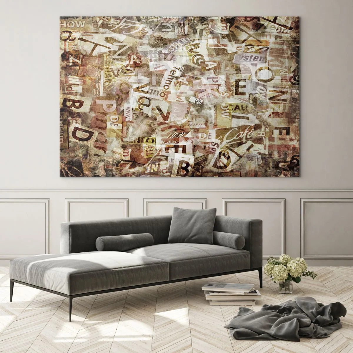 Tablou pe sticlă - Îi unesc pe cei care stau la taclale - 100x70 cm