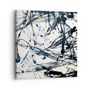 Tablou pe pânză - Abstracție expresionistă - 30x30 cm
