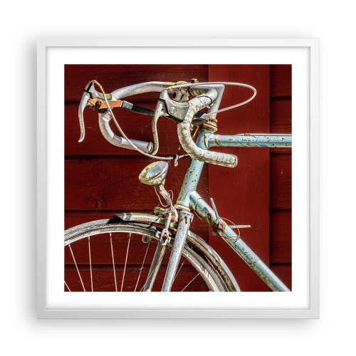 Poster în ramă albă - Creat pentru victorie - 50x50 cm