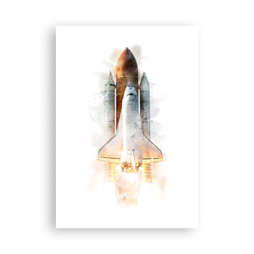 Poster - Exploratorii la start - 70x100 cm