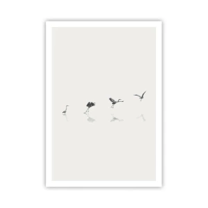 Poster - Patru pași simpli - 70x100 cm