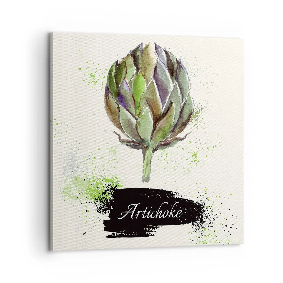 Tablou pe pânză - Trăiască legumele! - 60x60 cm