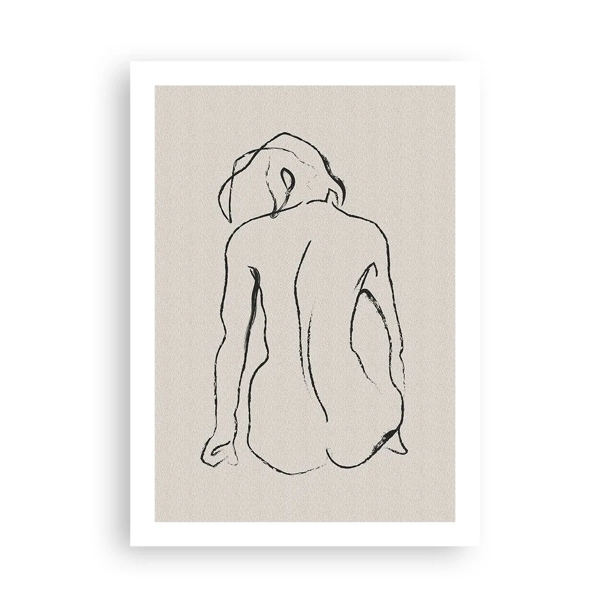 Poster - Nud de fată - 50x70 cm