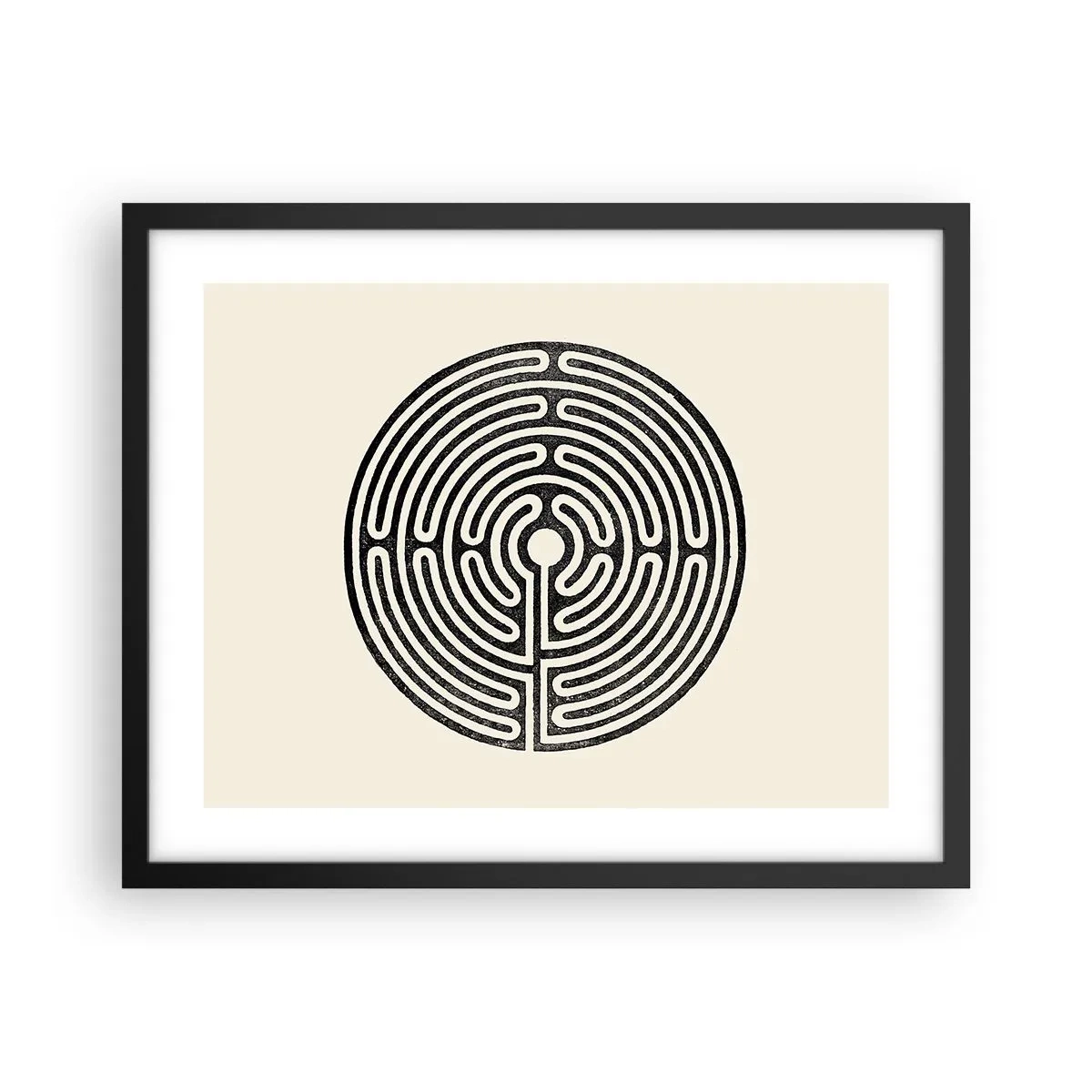 Poster în ramă neagră - Ordine secretă - 50x40 cm