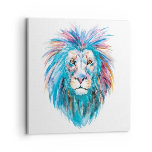 Tablou pe pânză - Aură electrizantă - 70x70 cm