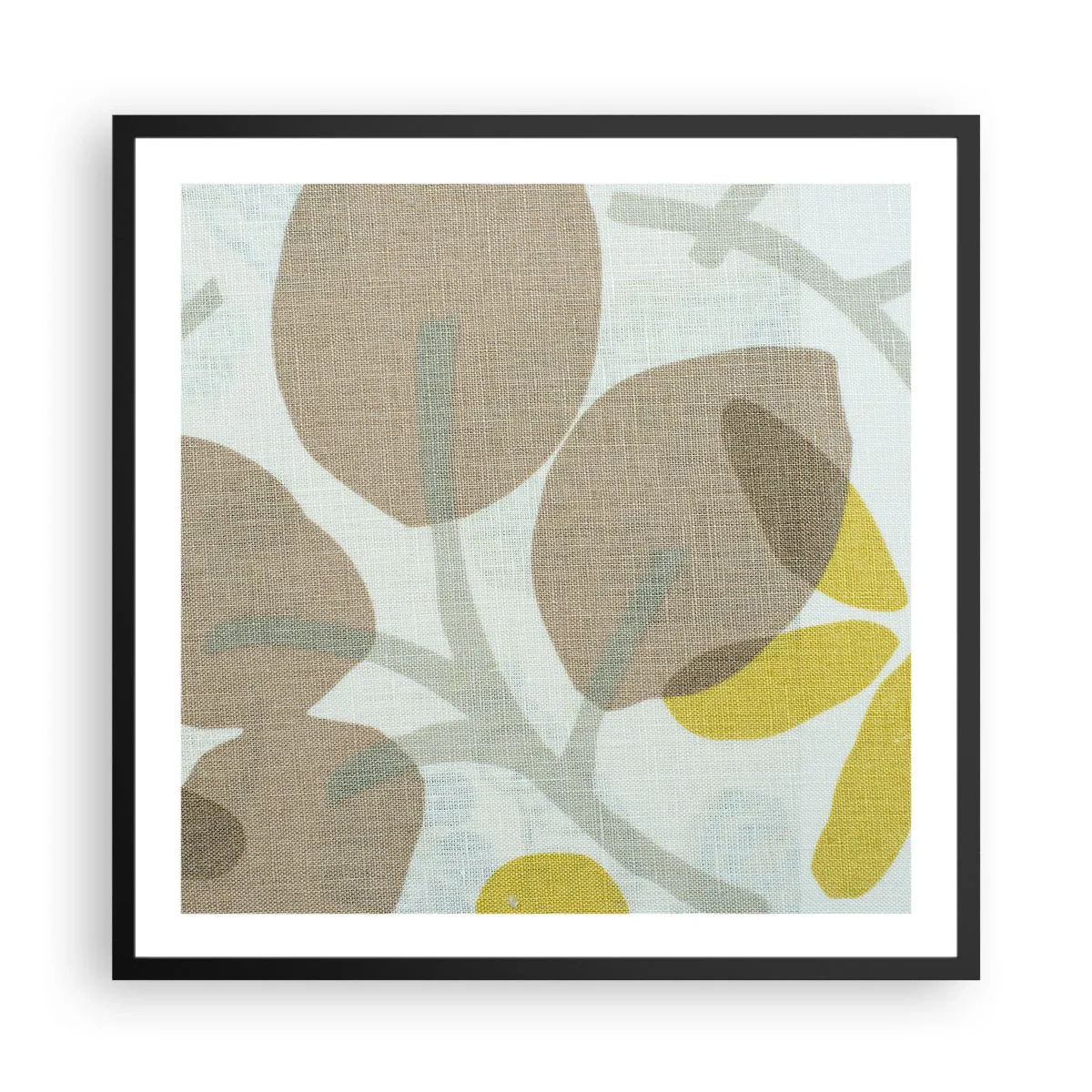 Poster în ramă neagră - Compoziție în plin soare - 60x60 cm