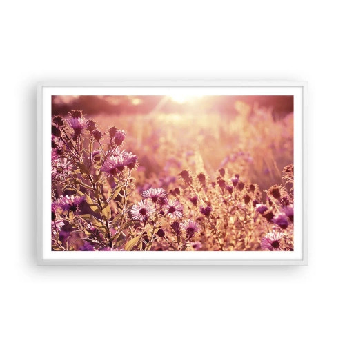 Poster în ramă albă - Înainte ca vara să plece - 91x61 cm