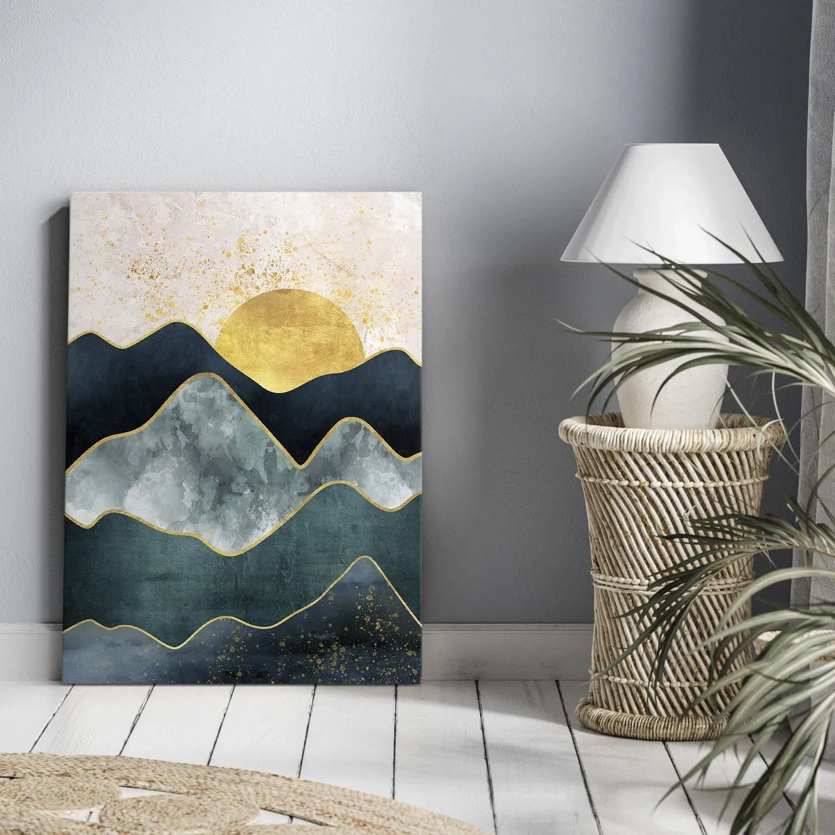 Tablou pe pânză Canvas - Dincolo de șapte munți - 80x120 cm