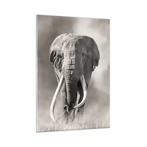 Tablou pe sticlă - Patriarh african - 50x70 cm