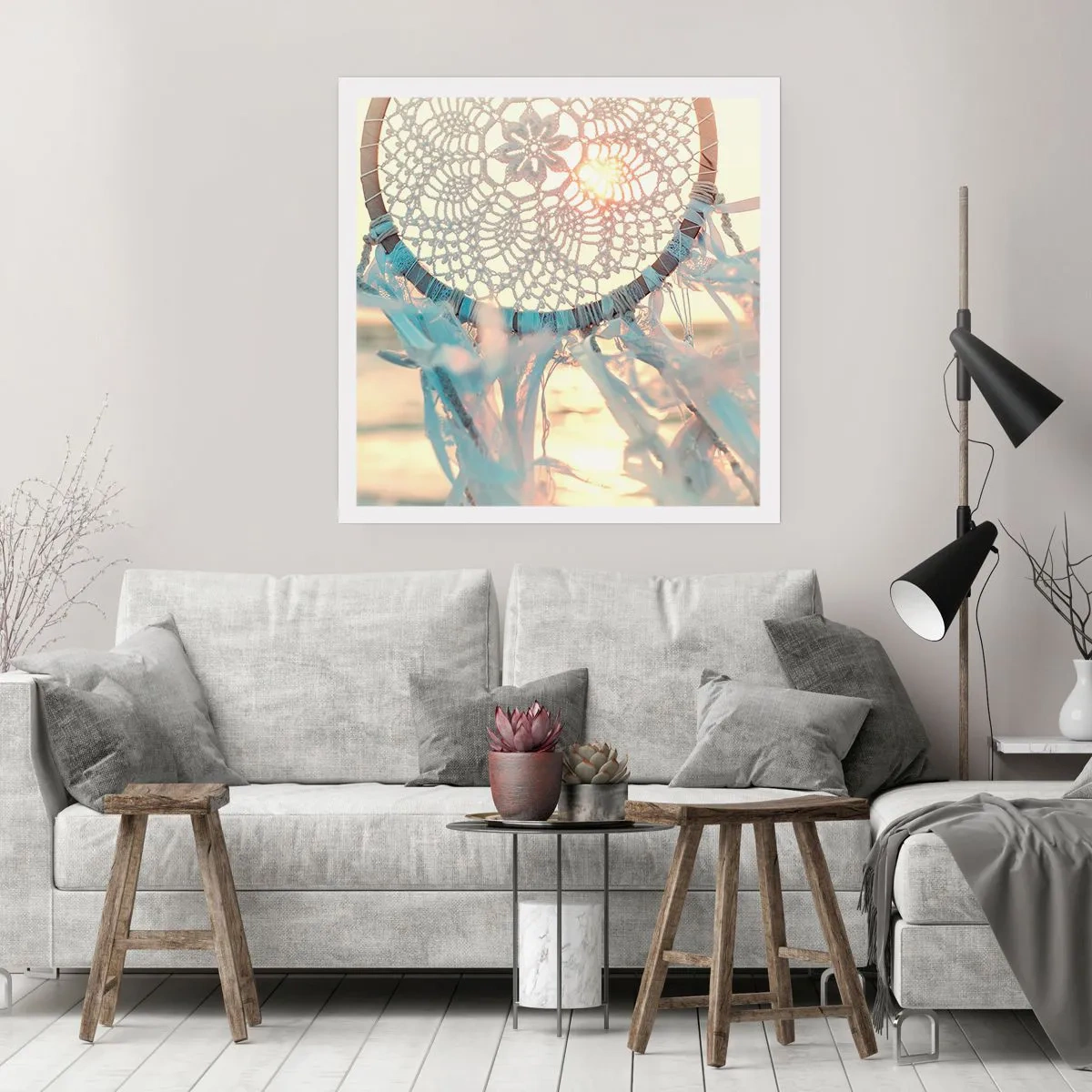 Poster - Totem de dantelă - 60x60 cm
