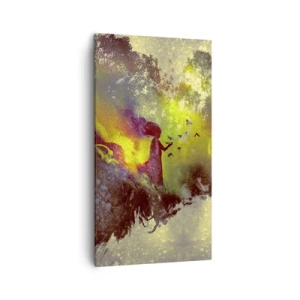 Tablou pe pânză - Mama Natură - 45x80 cm