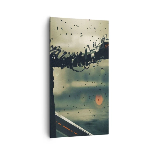 Tablou pe pânză - Armă letală - propriul tău Terminator - 55x100 cm