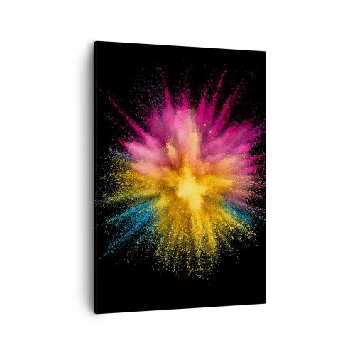 Tablou pe pânză - Nașterea culorii - 50x70 cm