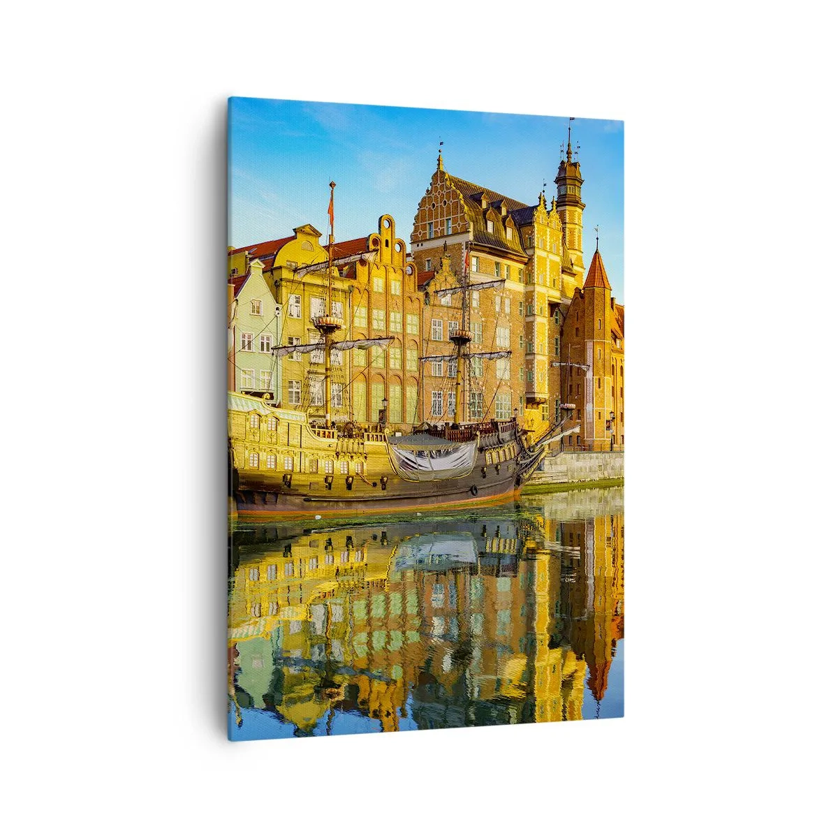 Tablou pe pânză - Trecutul în oglindă - 70x100 cm