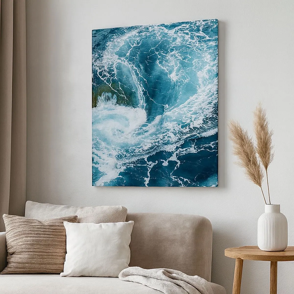 Tablou pe pânză - Poarta spre interiorul Pământului - 30x30 cm